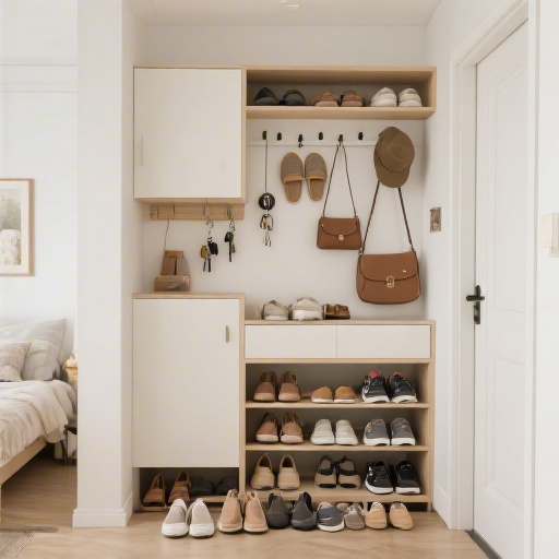 玄关收纳封神！进门不凌乱，客人一眼夸（新手可抄作业）