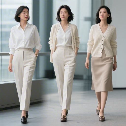 通勤气质穿搭｜温柔得体，上班直接穿