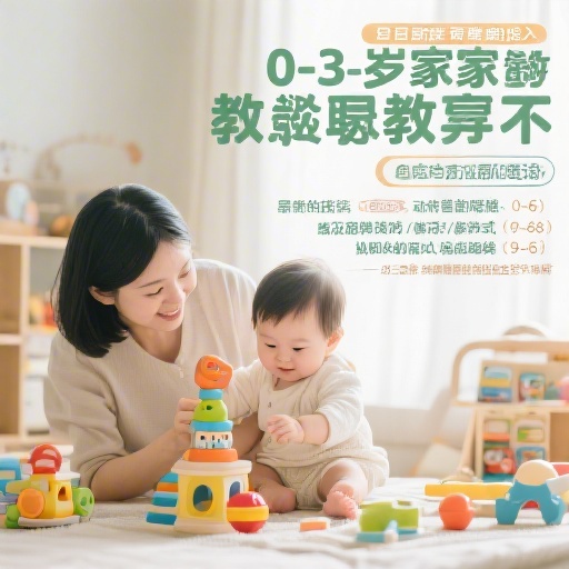 0-3岁在家早教攻略｜不花冤枉钱，新手宝妈零压力上手