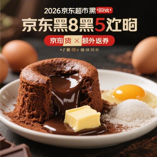 零失败甜品｜熔岩巧克力蛋糕，在家解锁仪式感