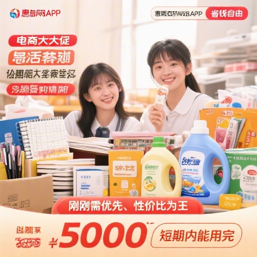 学生党电商大促攻略｜预算500元，搞定全品类刚需好物