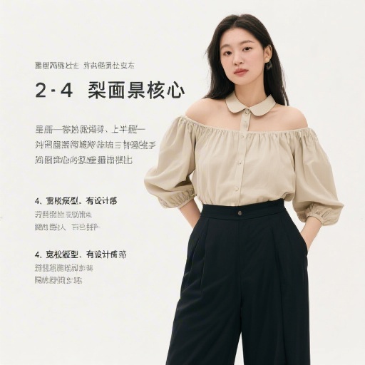 梨形身材穿搭技巧，胯宽腿粗都能藏