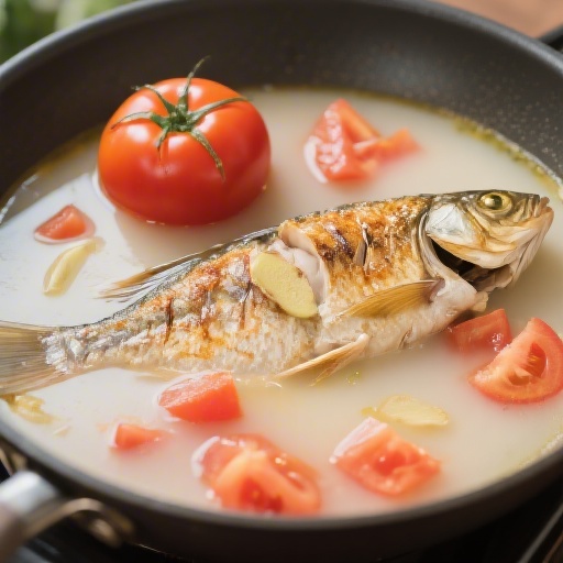 家常番茄鲫鱼汤｜鲜掉眉毛，老人小孩都爱喝