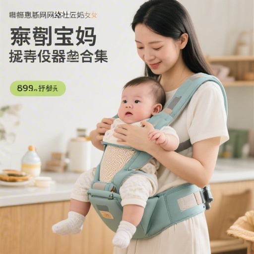 宝妈带娃神器，解放双手轻松带娃